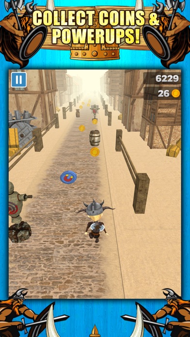 How to cancel & delete 3D Viking Run Infinite Runner Game with Endless Racing by Parkour Fun Games FREE from iphone & ipad 1