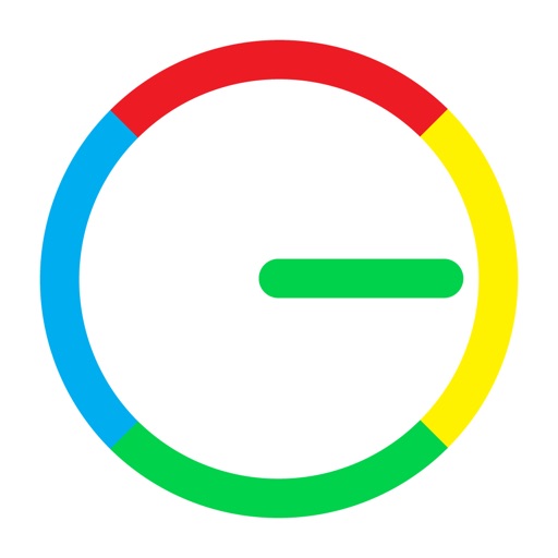 Crazy Spin Colors : impossible rotating dial for brain reflex challenge icon