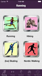 sports calorie calculator - the best exercise tool iphone screenshot 1