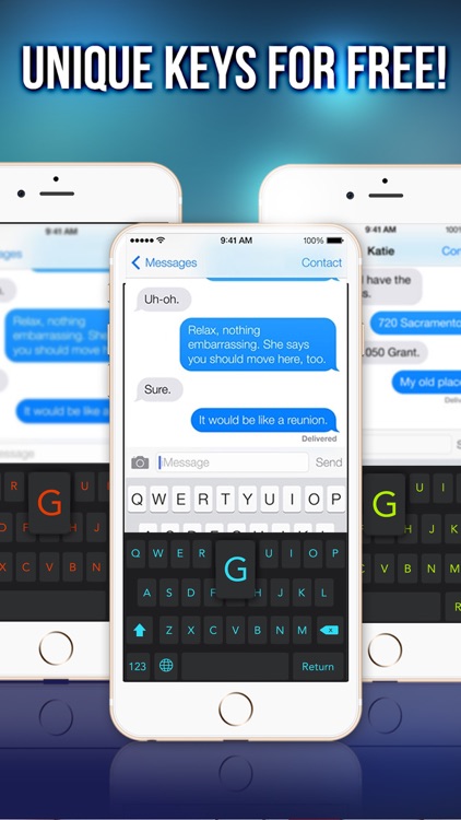 Keys on Fleek for iPhone - Customize your keyboard with colorful themes screenshot-3
