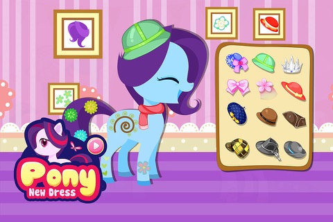 Rainbow Pony's New Dress - Pet Salon Adventures! screenshot 2