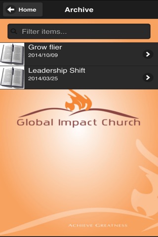Global Impact Church screenshot 2