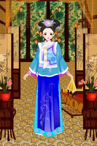 Qing Dynasty china princess dress - dress up ancient princess makeup salon screenshot 3