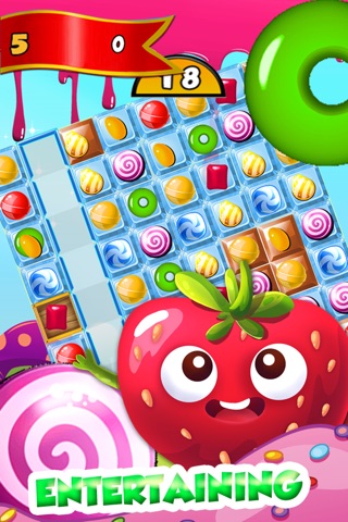 ``` A Candy Quest``` - get top score in match-3 puzzle mania 4 kid’s screenshot 3