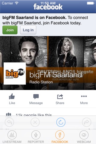 bigFM Saarland screenshot 3
