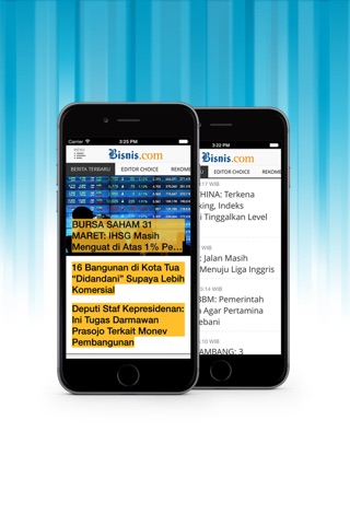 Bisnis.com - Navigasi Bisnis screenshot 2