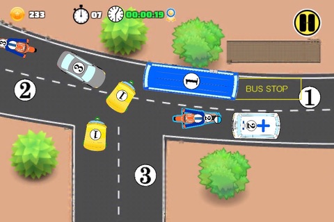 Indian Traffic Madness - a puzzle game for managing a junction screenshot 4