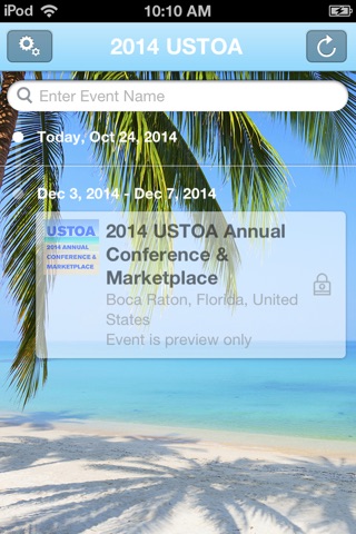 2014 USTOA Annual Conference & Marketplace screenshot 2