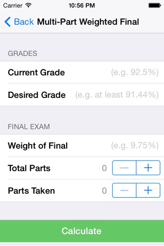 Grades (Grade Calculator) screenshot 3