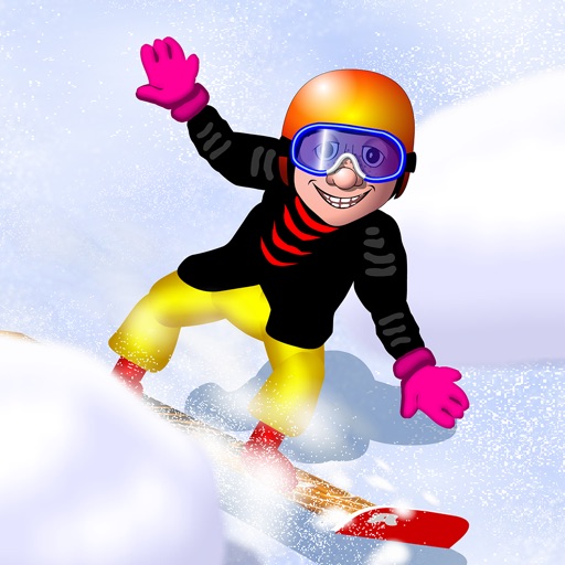 Snowboard Speed Race Icon