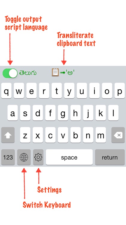 Telugu Transliteration Keyboard screenshot-4