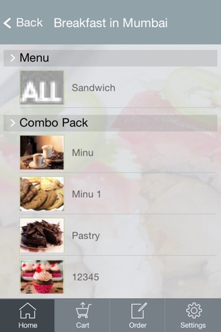 Inspirepos Food Delivery screenshot 2