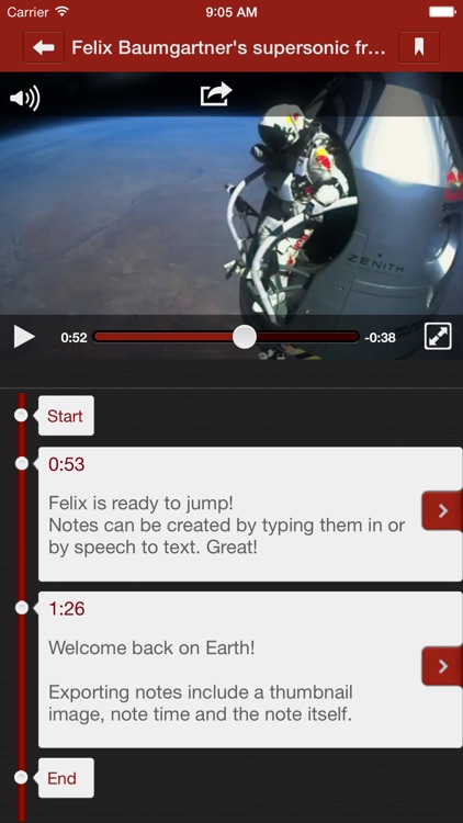 TubeNotes - Video Player and Video Notes