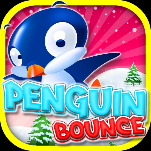 A Arctic Frosty Penguin Bounce Icon