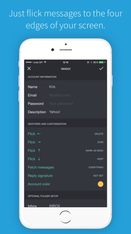 Sift Lite - Gesture based email triage for all your mailboxesのおすすめ画像3