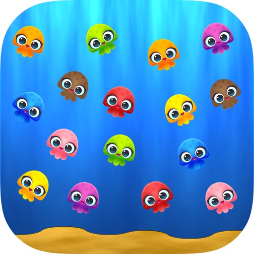 Jellyfish Cute Match Link Mania Soda Saga : 2d Puzzle Game