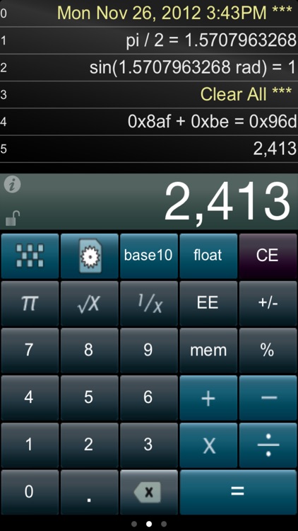 Paper Calc for Coders Lite screenshot-0