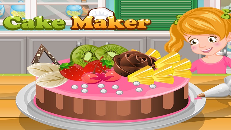 Cake Maker - Make your own recipe and make, bake and decorate your cake in this cooking academy!