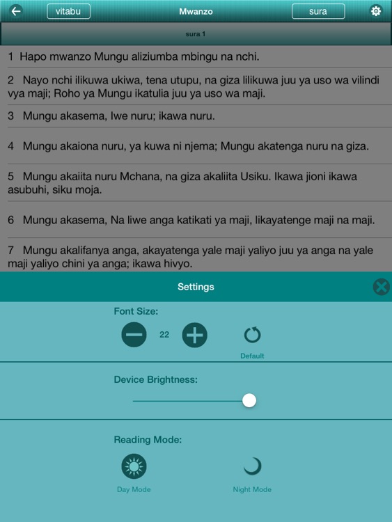 Swahili Bible Offline HD screenshot-4