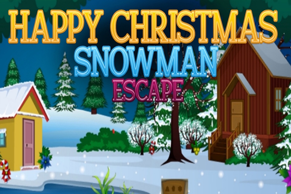 Happy Christmas Snowman Escape screenshot 2
