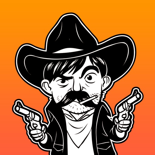 Outlaw Cowboy Lawless Gang Gun