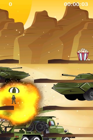 Air Troops - Little War Soldier Parachute screenshot 3