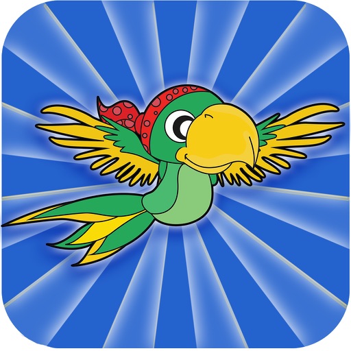 Pirate Parrot Flight Icon
