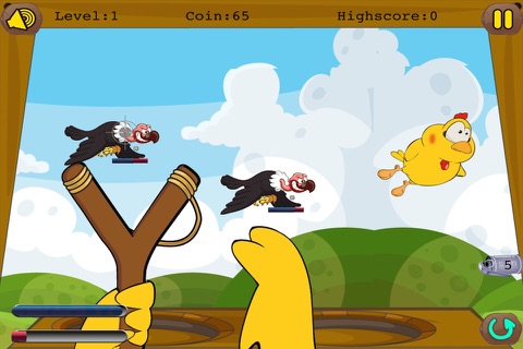 Chicken Runaway Challenge - Vulture Wrath Attack FREE screenshot 2