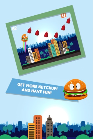 A Yummy Bouncy Burger Drop: Sky High Mania screenshot 3