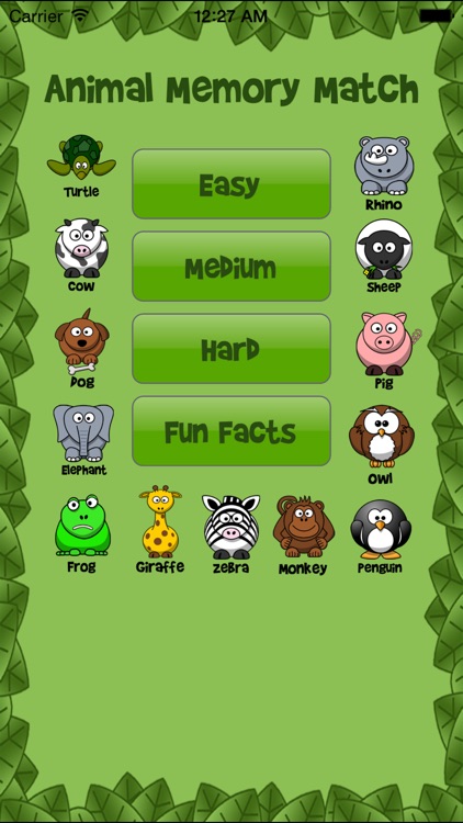 Animal Memory Match Free - Fun for kids!!!