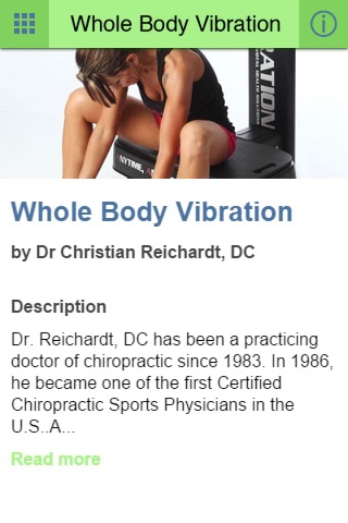 Whole Body Vibration screenshot 2