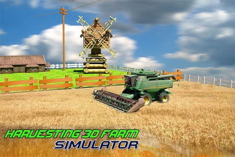 Harvesting 3D Farm Simulator - Agriculture Crops Reaping & Plowing Machine screenshot 3