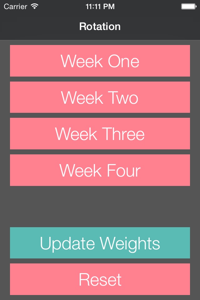 5/3/1 Workout Manager screenshot 2