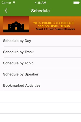 Therio Conference San Antonio 2015 screenshot 4