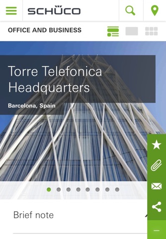 Schüco Referenzen App screenshot 2