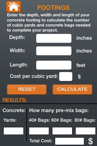 Professional Concrete Calculator screenshot 2