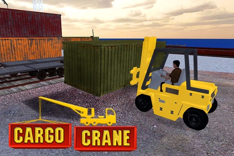 Cargo Crane Transporter Sim screenshot 3