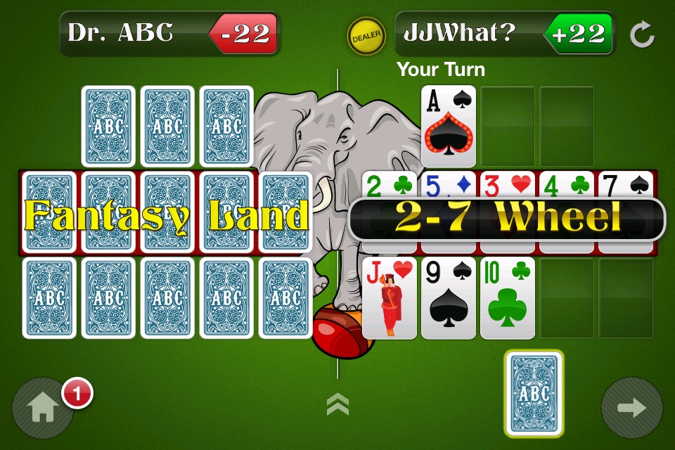 ABC Open Face Chinese Poker with Pineapple - 13 Card Game screenshot 4