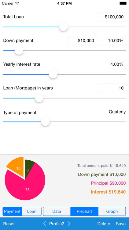Loan Calculator - Quick Estimate of Your Loan and Mortgage: Principal, Interest and Loan Balance