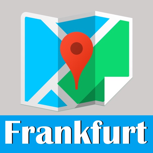 Frankfurt Map offline，BeetleTrip Frankfurt U-bahn S-bahn subway metro street pass travel guide trip route planner advisor icon