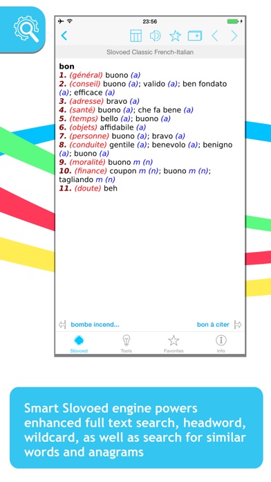 French  Italian Slovoed Classic talking dictionary Screenshot 1
