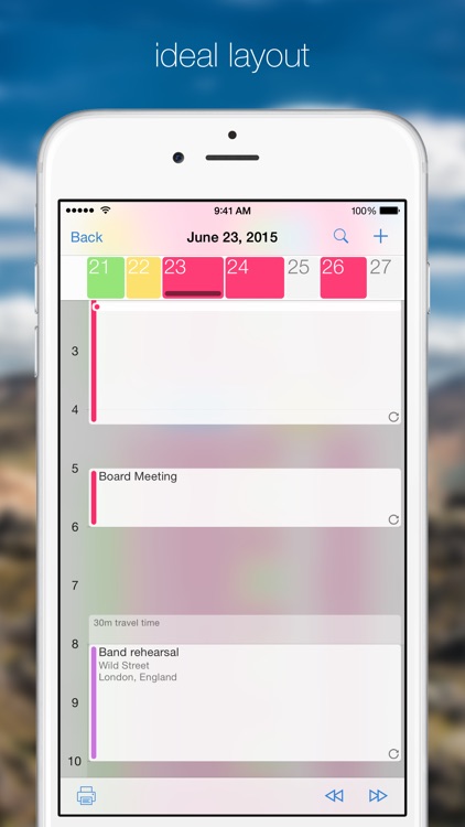 weekflow 2 – visual calendar