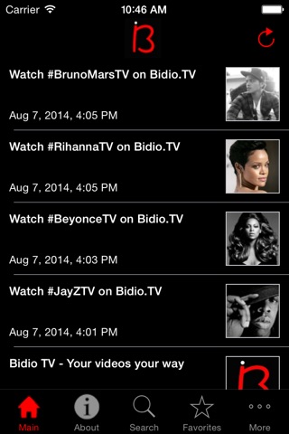 Bidio TV screenshot 2