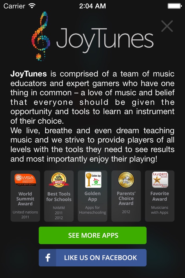 JoyTunes Metronome screenshot 4