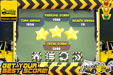 3D Tow Truck Parking Challenge Game PRO screenshot 4