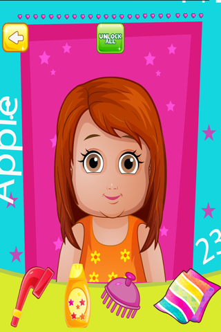 Cute Baby Hair Salon HD- Dress up and Beauty game for girls screenshot 2