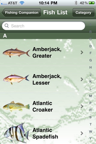 NJ Saltwater Fishing Companion screenshot 2