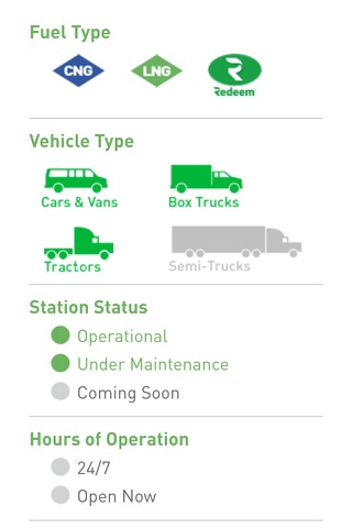 Clean Energy Station Locator screenshot 3