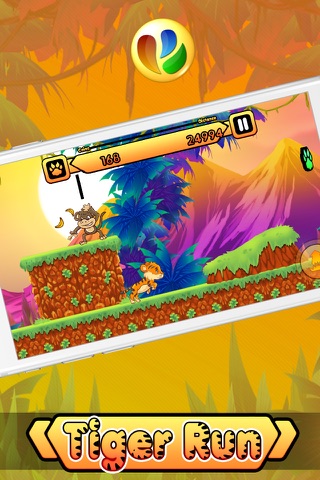 Tiger Run Free Game screenshot 2