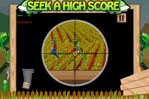 Alien Farm Attack Sniper Game FREE screenshot 4